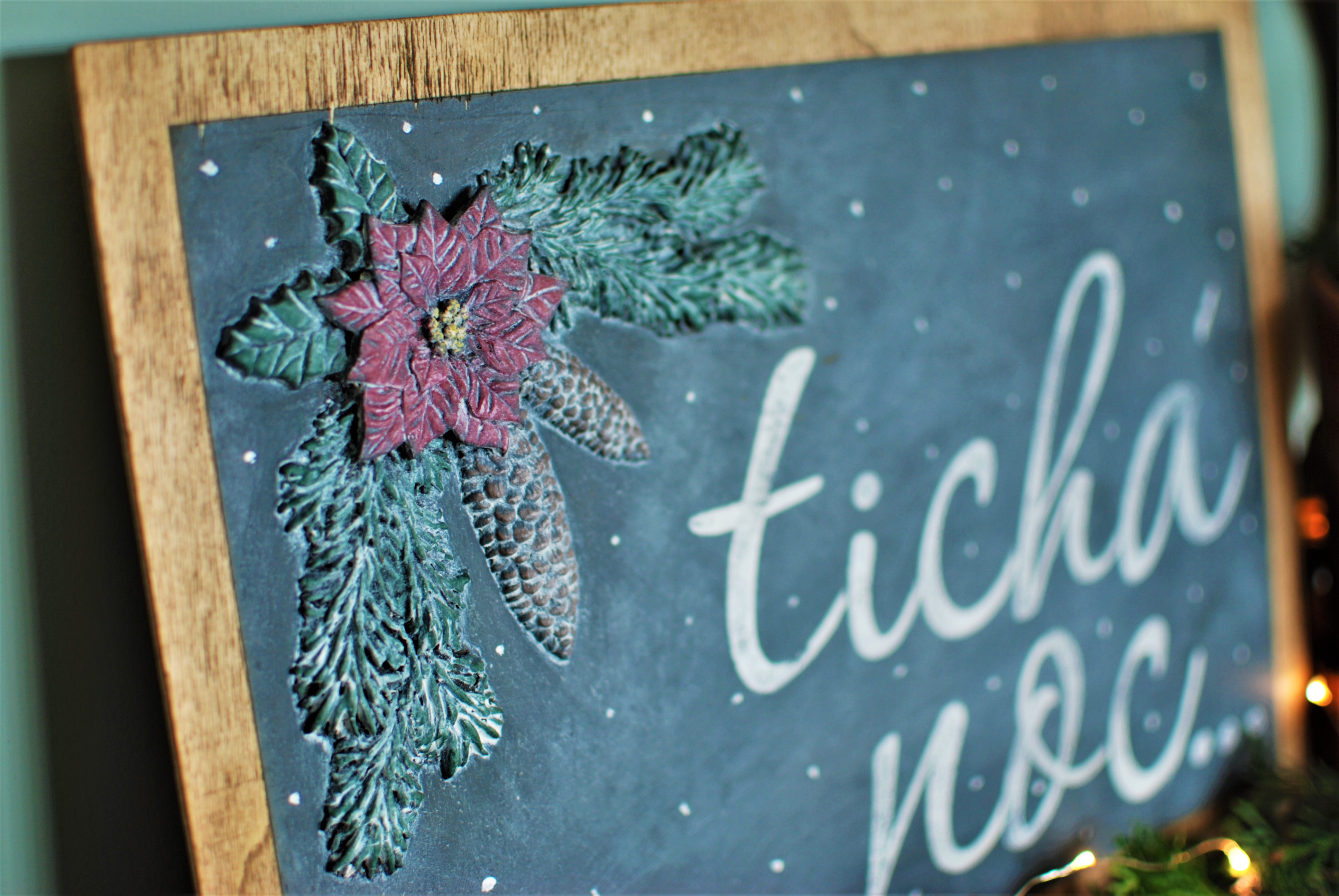 Workshop Vianočné tabuľky 4.12.2020