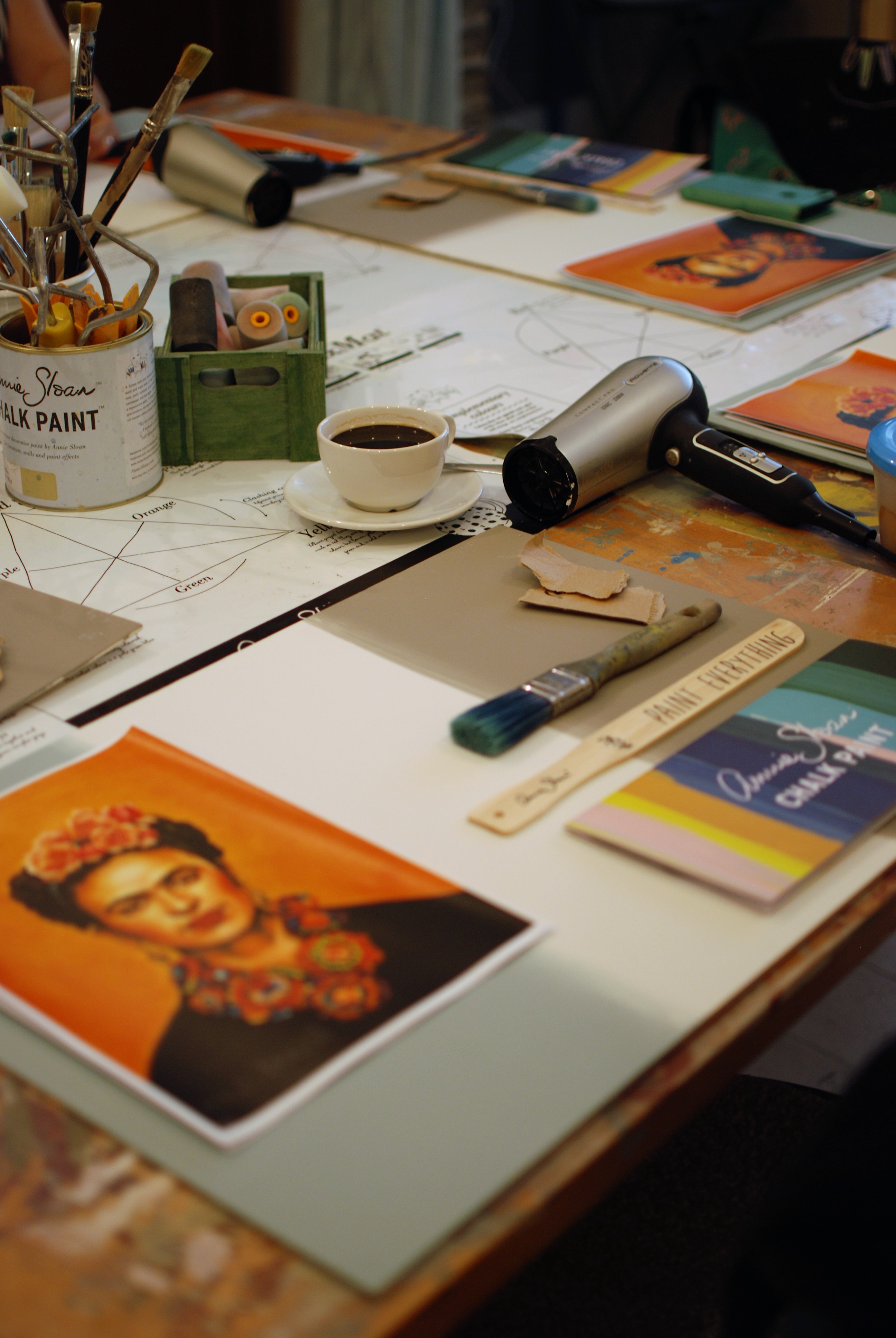 Workshop zdobiace techniky s Annie Sloan Chalk PaintTM - na vyžiadanie