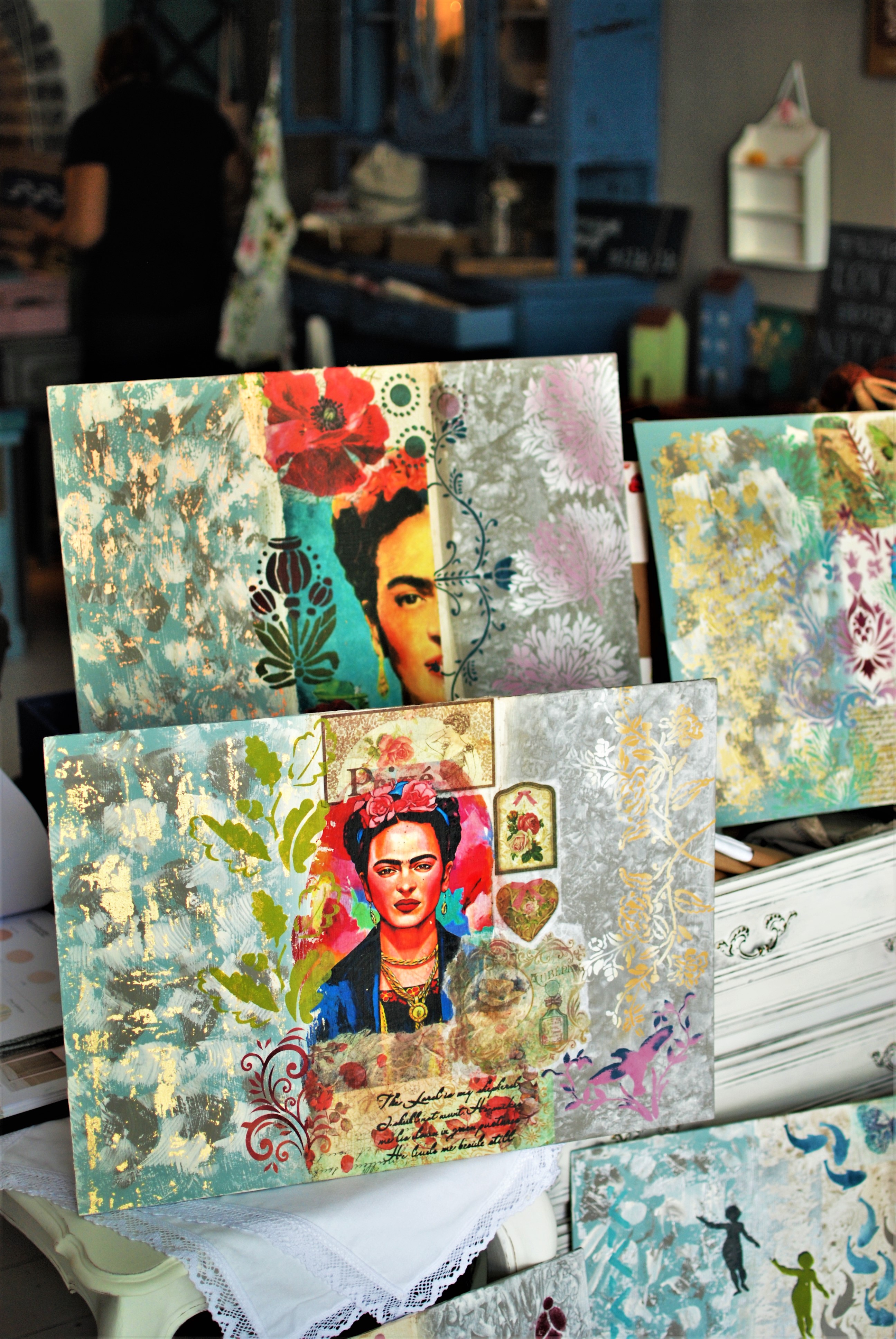 Workshop zdobiace techniky s Annie Sloan Chalk PaintTM - na vyžiadanie