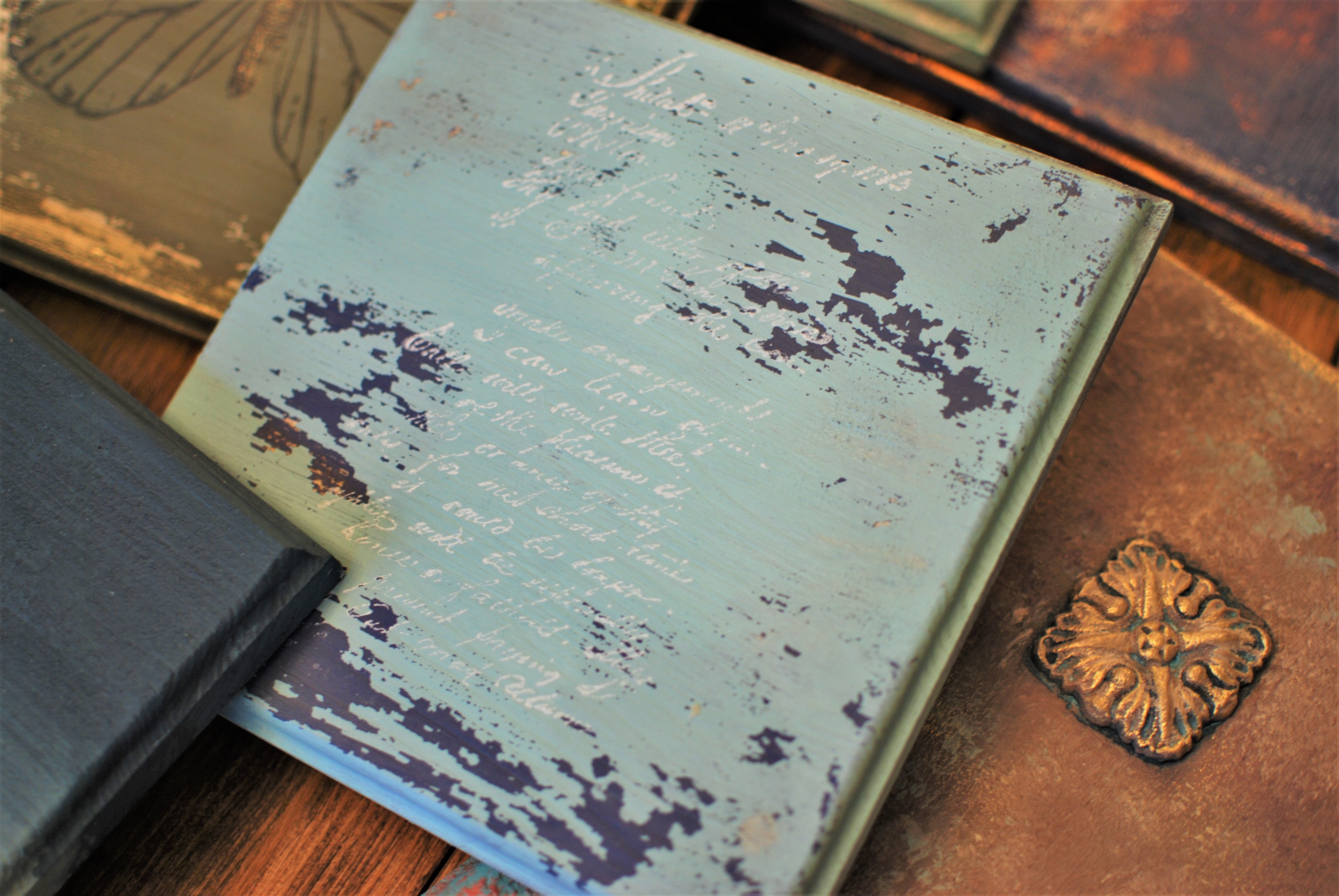 Workshop patina a efekty s Chalk PaintTM  a SaltwashTM - na vyžiadanie