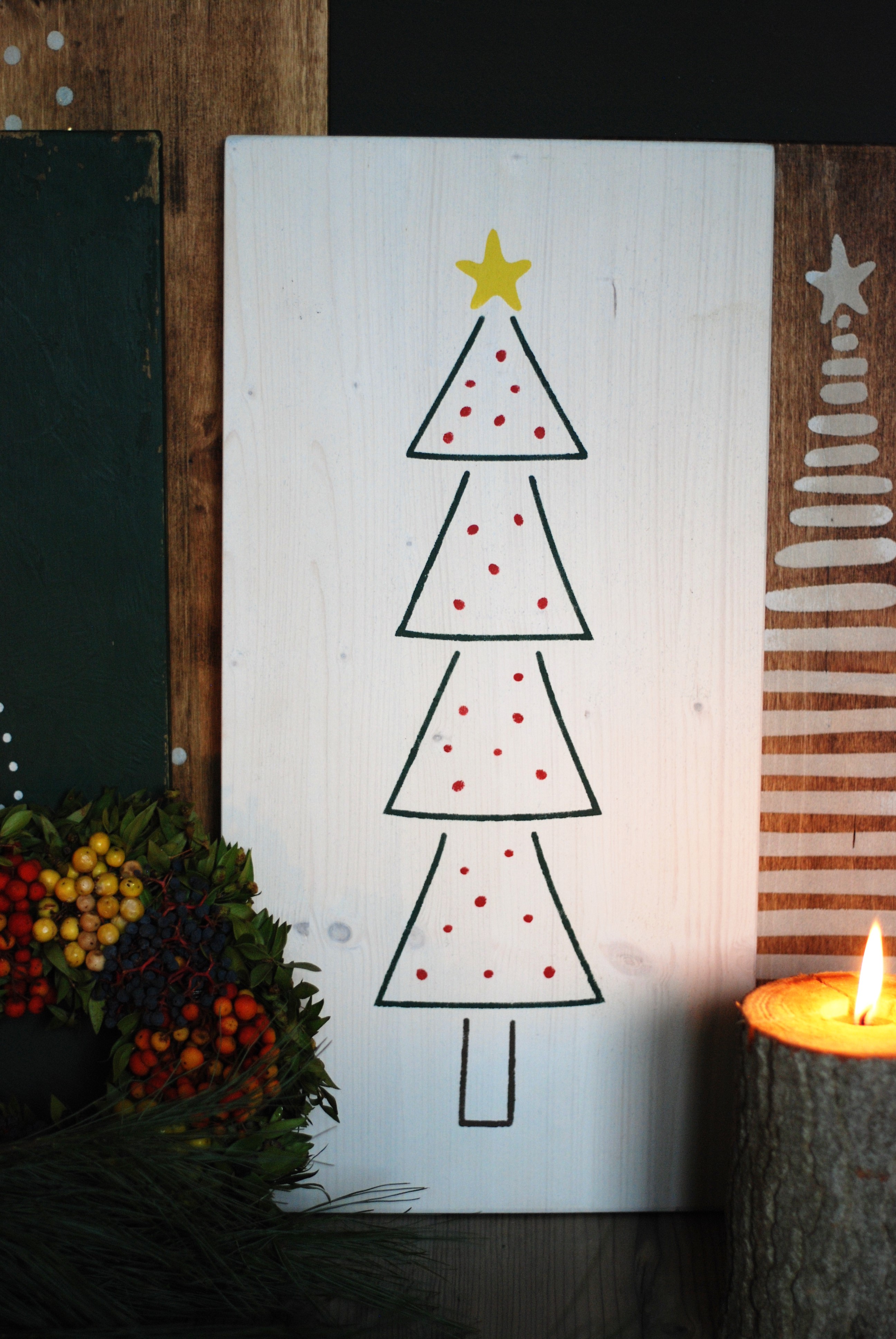 Workshop adventné tvorenie - stromček väčší 19.12.