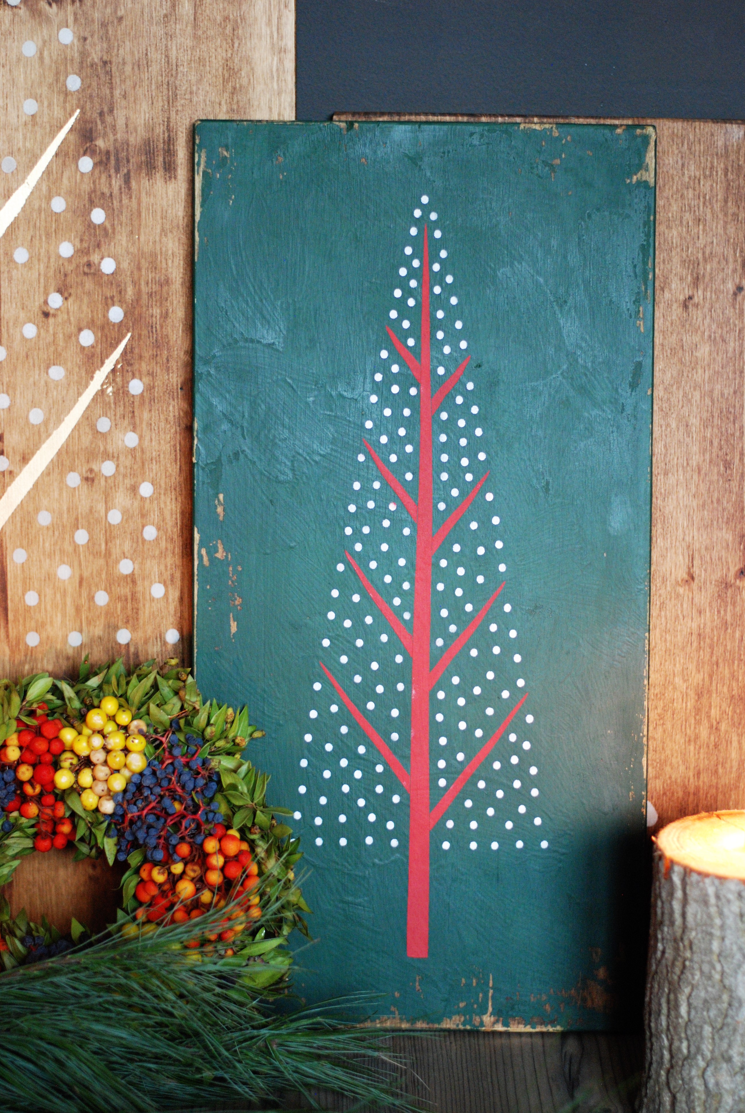 Workshop adventné tvorenie - Vianočný stromček menší 11.12.