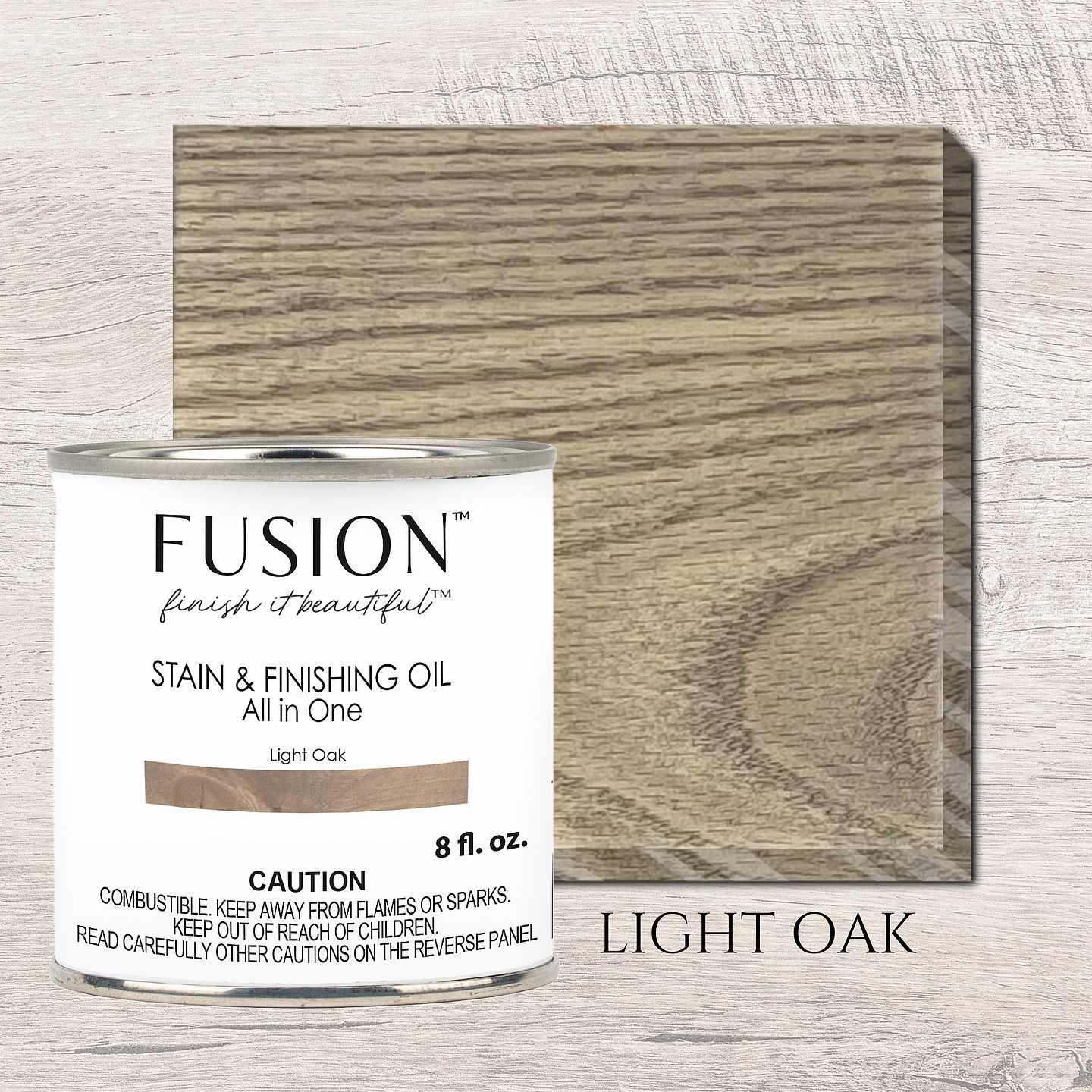 Stain & Finishing Oil (SFO) - Light Oak - Fixačný pigmentovaný olej 237ml
