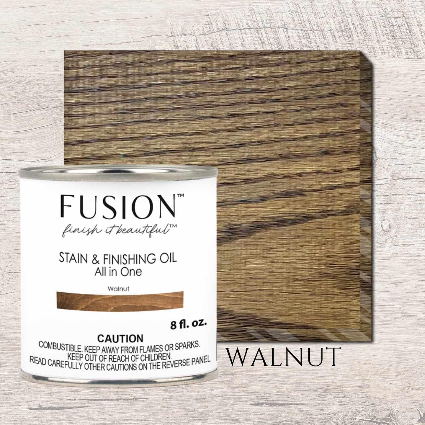 Stain & Finishing Oil (SFO) - Walnut - Fixačný pigmentovaný olej 237ml