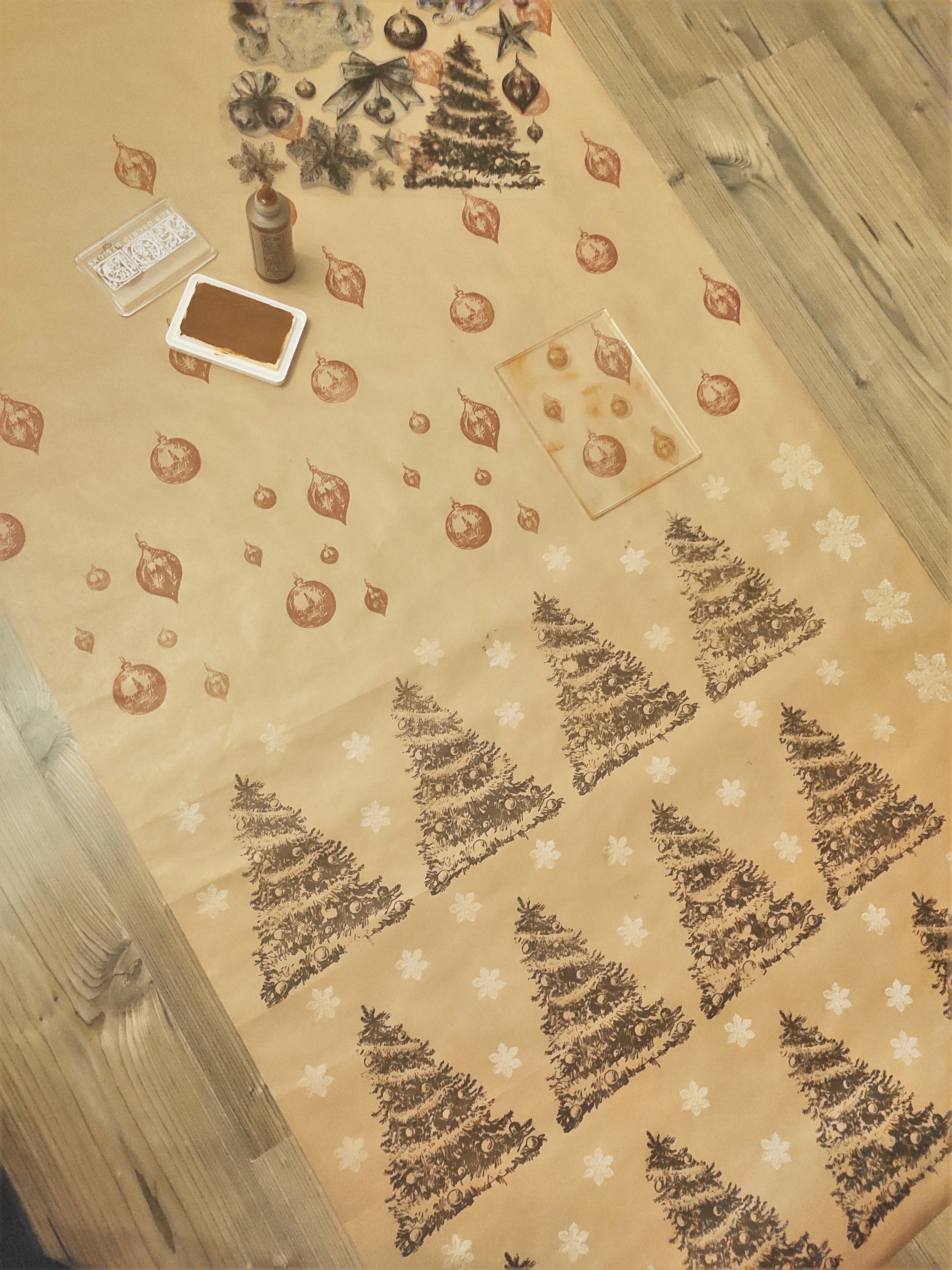 Workshop Vianočný baliaci papier 21.12.2021