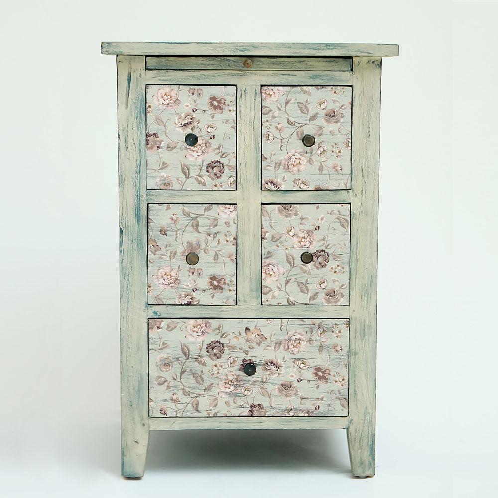 Papier na dekupáž Neutral Florals - Neutrálne kvetiny