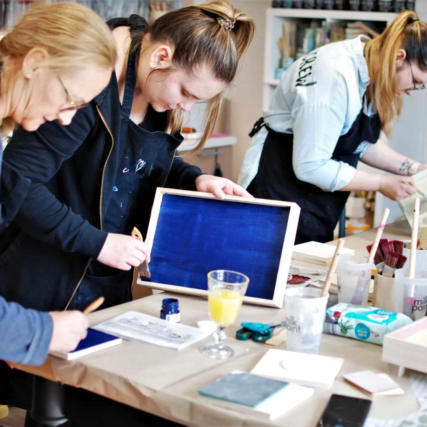 Workshop maľovanie s Fusion mineral paint - VEĽKÝ WORKSHOP