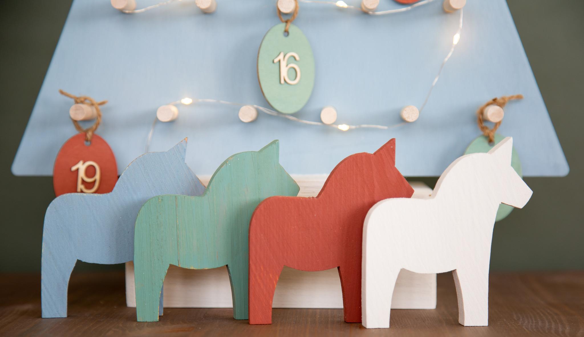 Drevený Dala koník