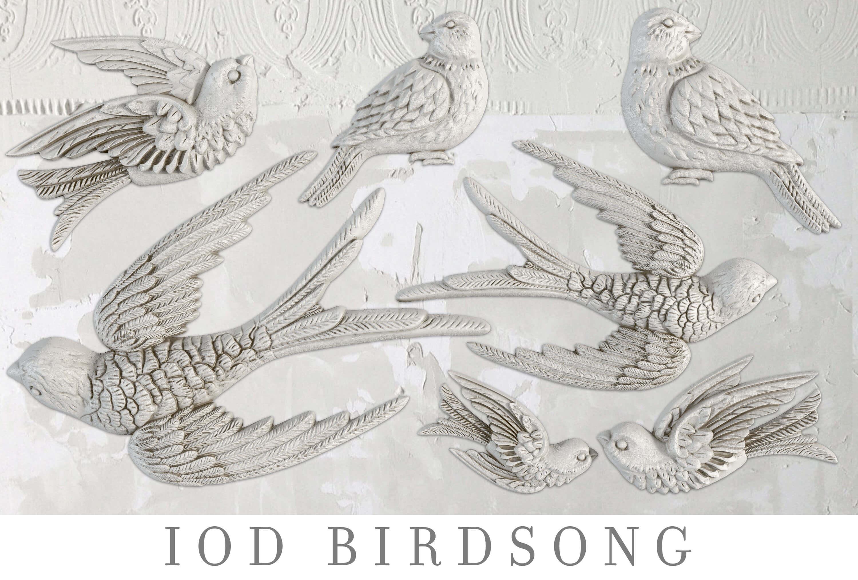 IOD Décor Mould Birds Song - silikónová forma