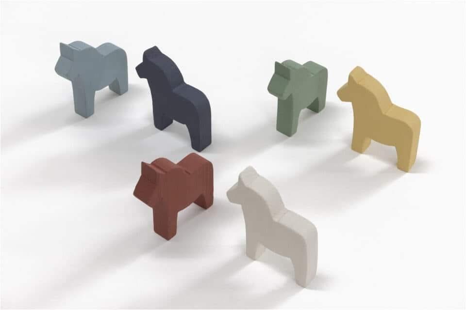 Drevený Dala koník