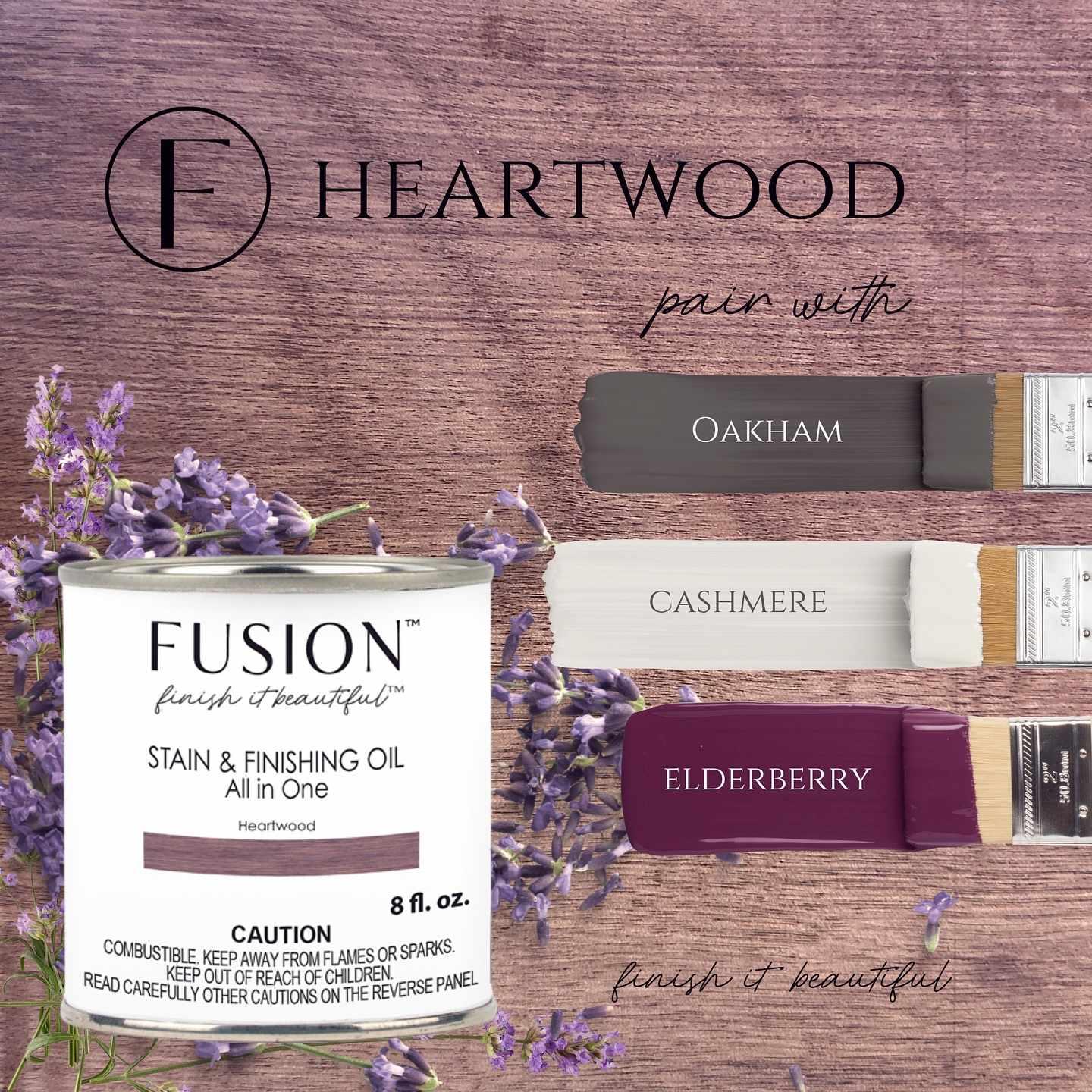Stain & Finishing Oil (SFO) - Heartwood - Fixačný pigmentovaný olej 237ml