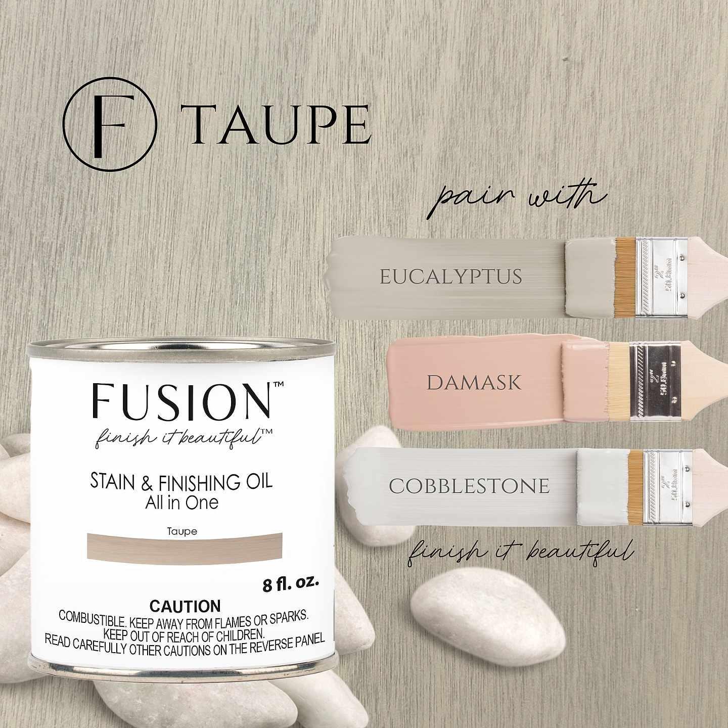 Stain & Finishing Oil (SFO) - Taupe - Fixačný pigmentovaný olej 237ml