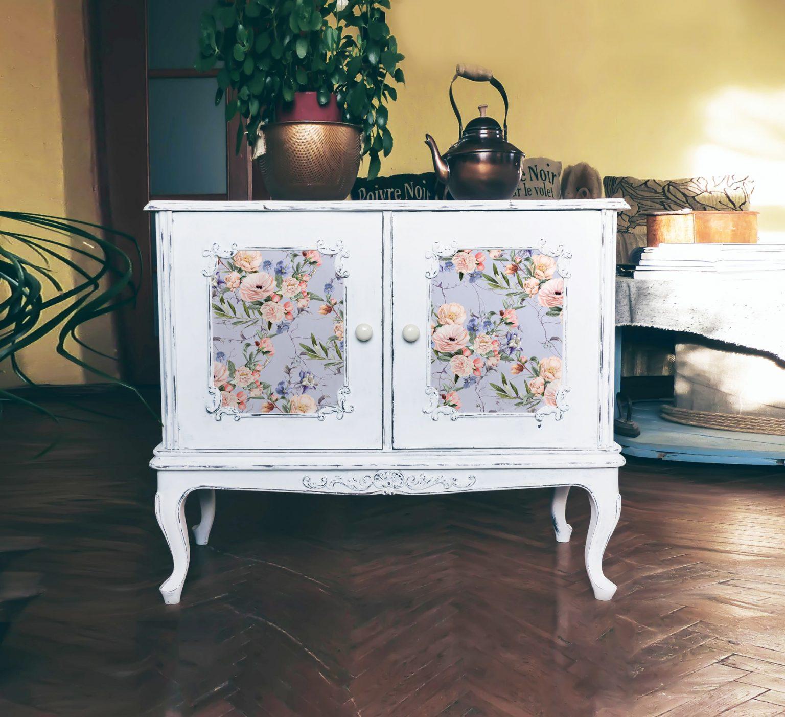 Papier na dekupáž Lavender Fleur - Levandulové kvety