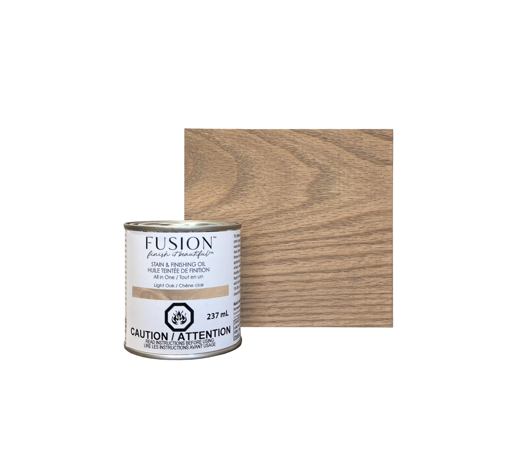 Stain & Finishing Oil (SFO) - Light Oak - Fixačný pigmentovaný olej 237ml