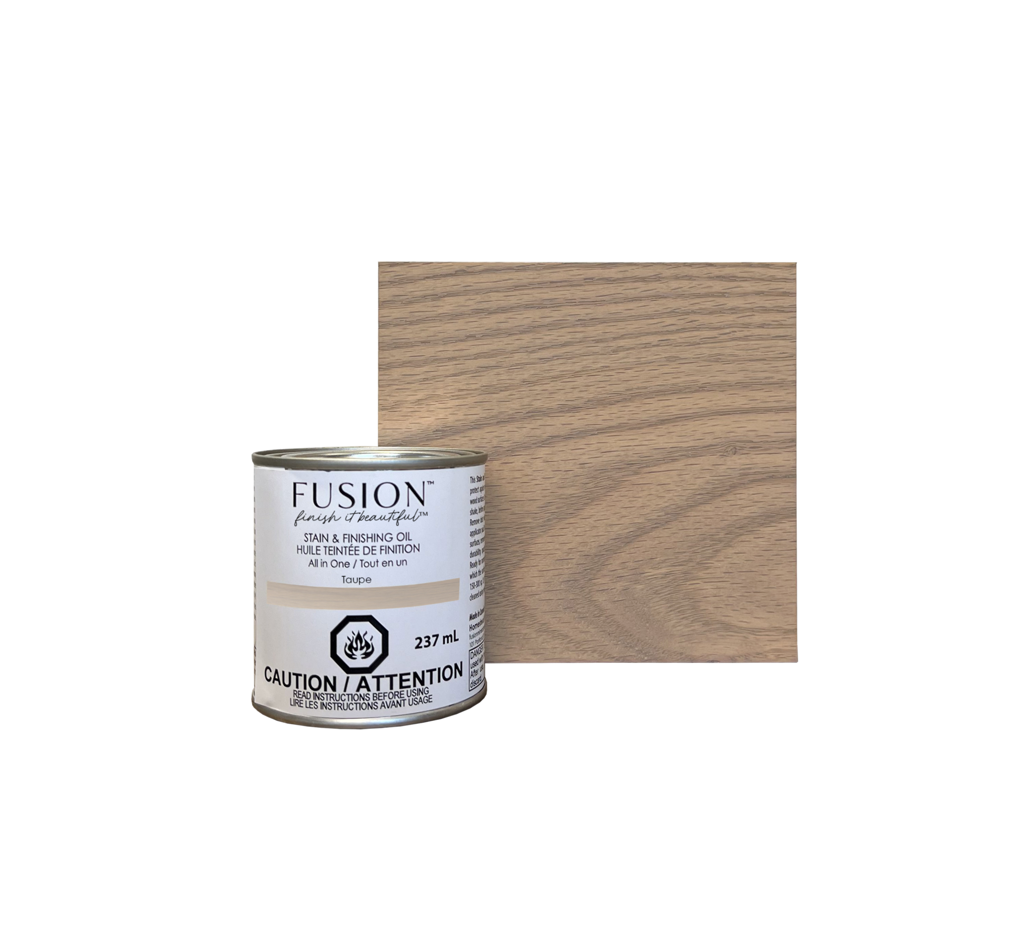 Stain & Finishing Oil (SFO) - Taupe - Fixačný pigmentovaný olej 237ml
