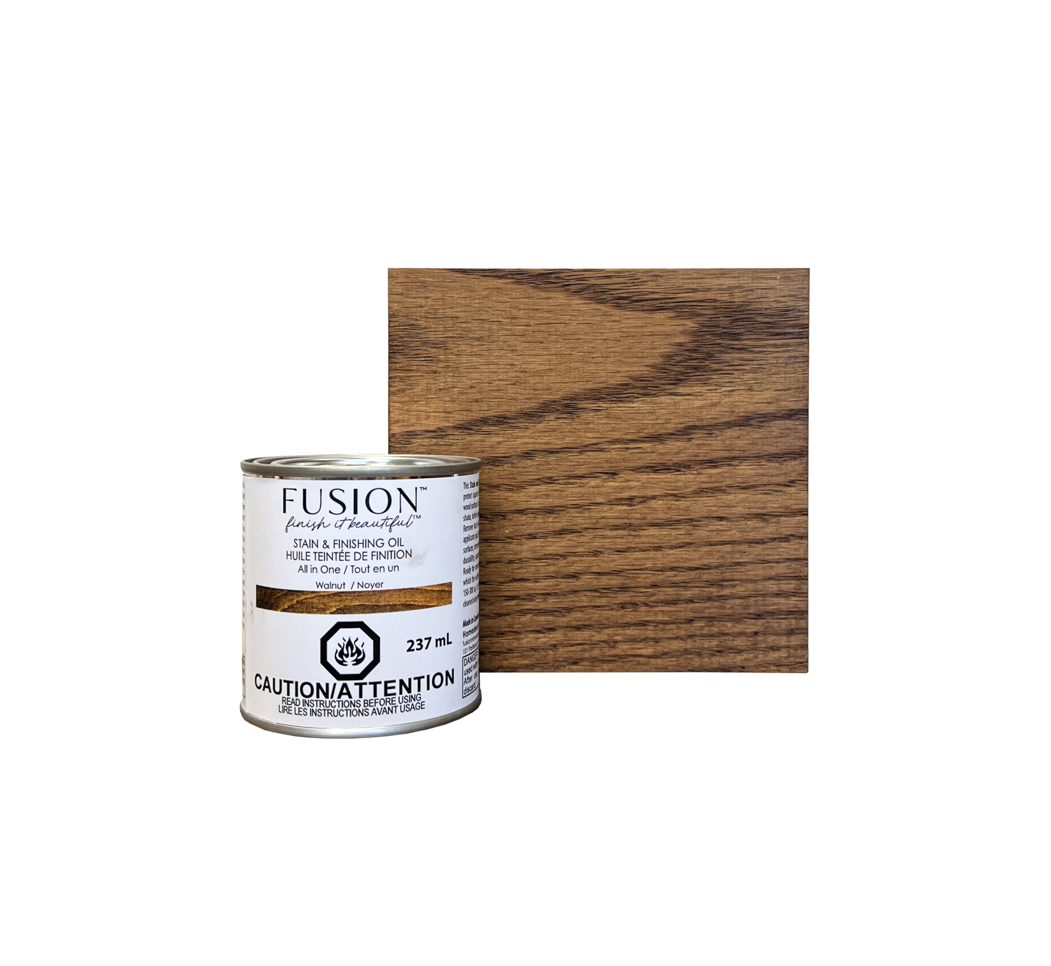 Stain & Finishing Oil (SFO) - Walnut - Fixačný pigmentovaný olej 237ml