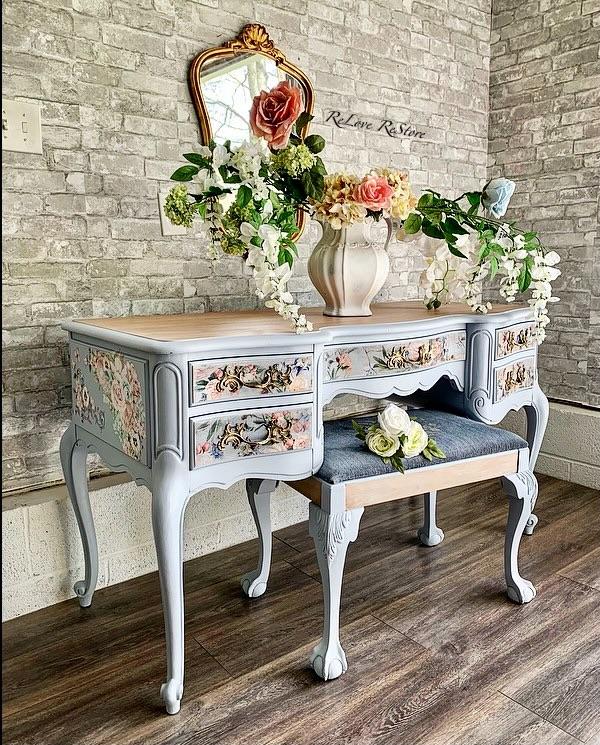 Papier na dekupáž Lavender Fleur - Levandulové kvety