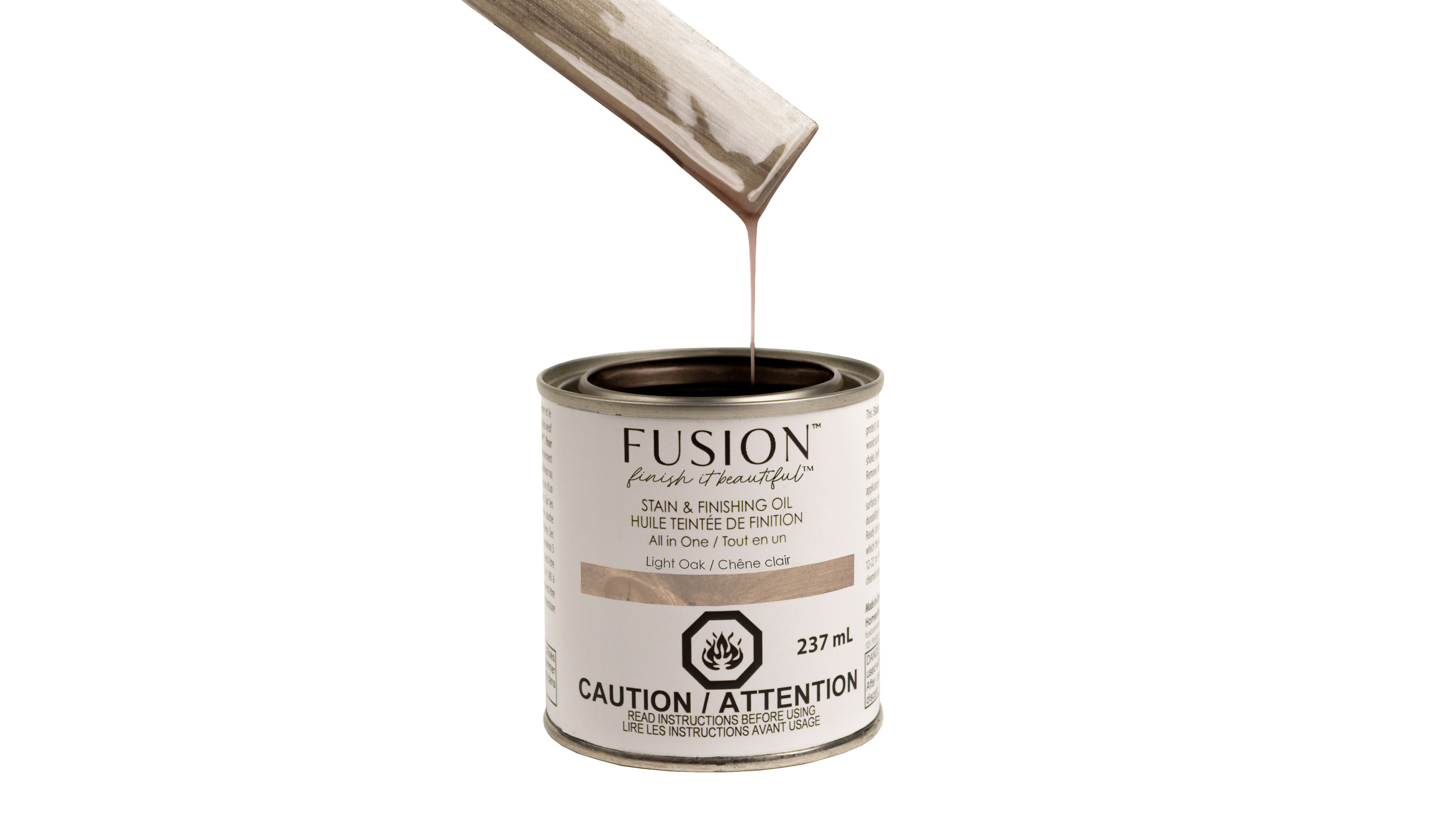 Stain & Finishing Oil (SFO) - Light Oak - Fixačný pigmentovaný olej 237ml