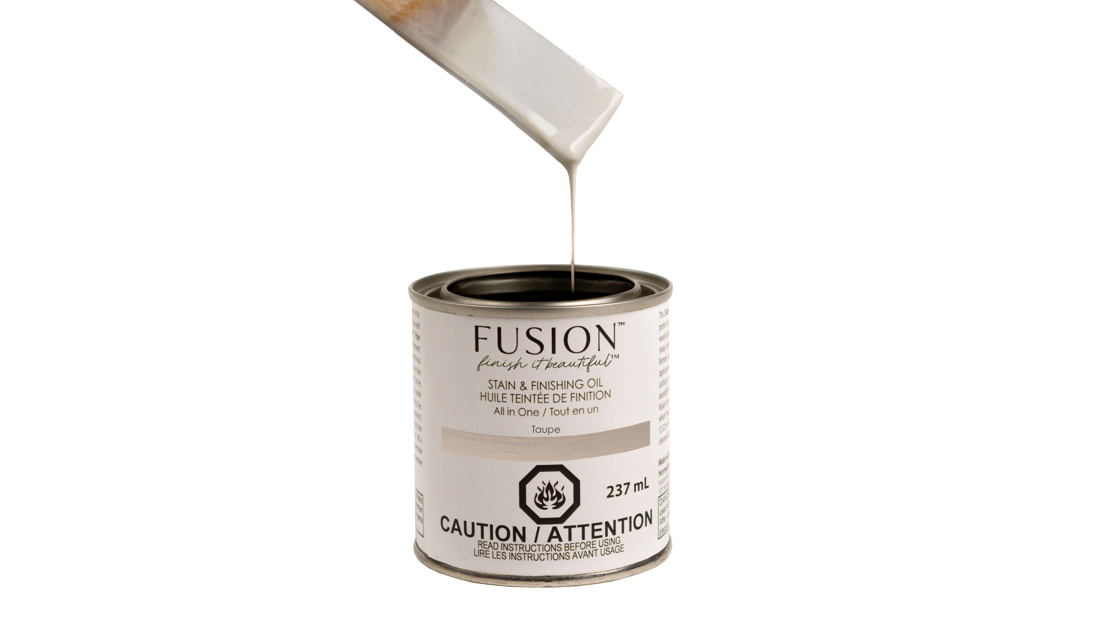 Stain & Finishing Oil (SFO) - Taupe - Fixačný pigmentovaný olej 237ml