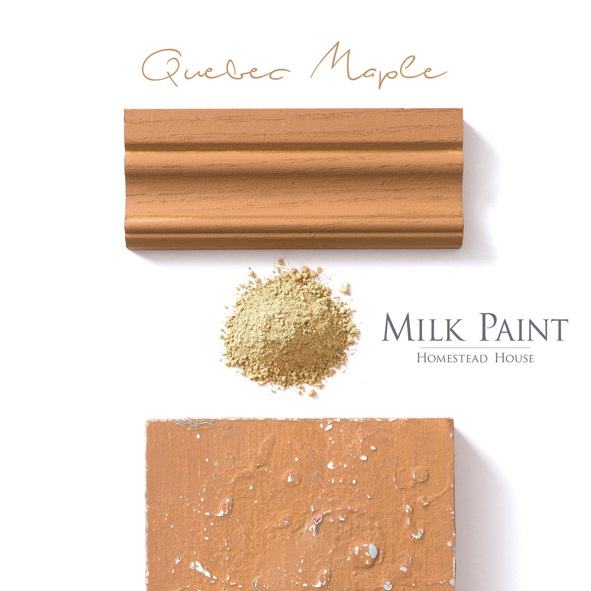 Milk Paint Wood Stain - moridlo na drevo a mliečna farba - Quebec Maple - 50gr