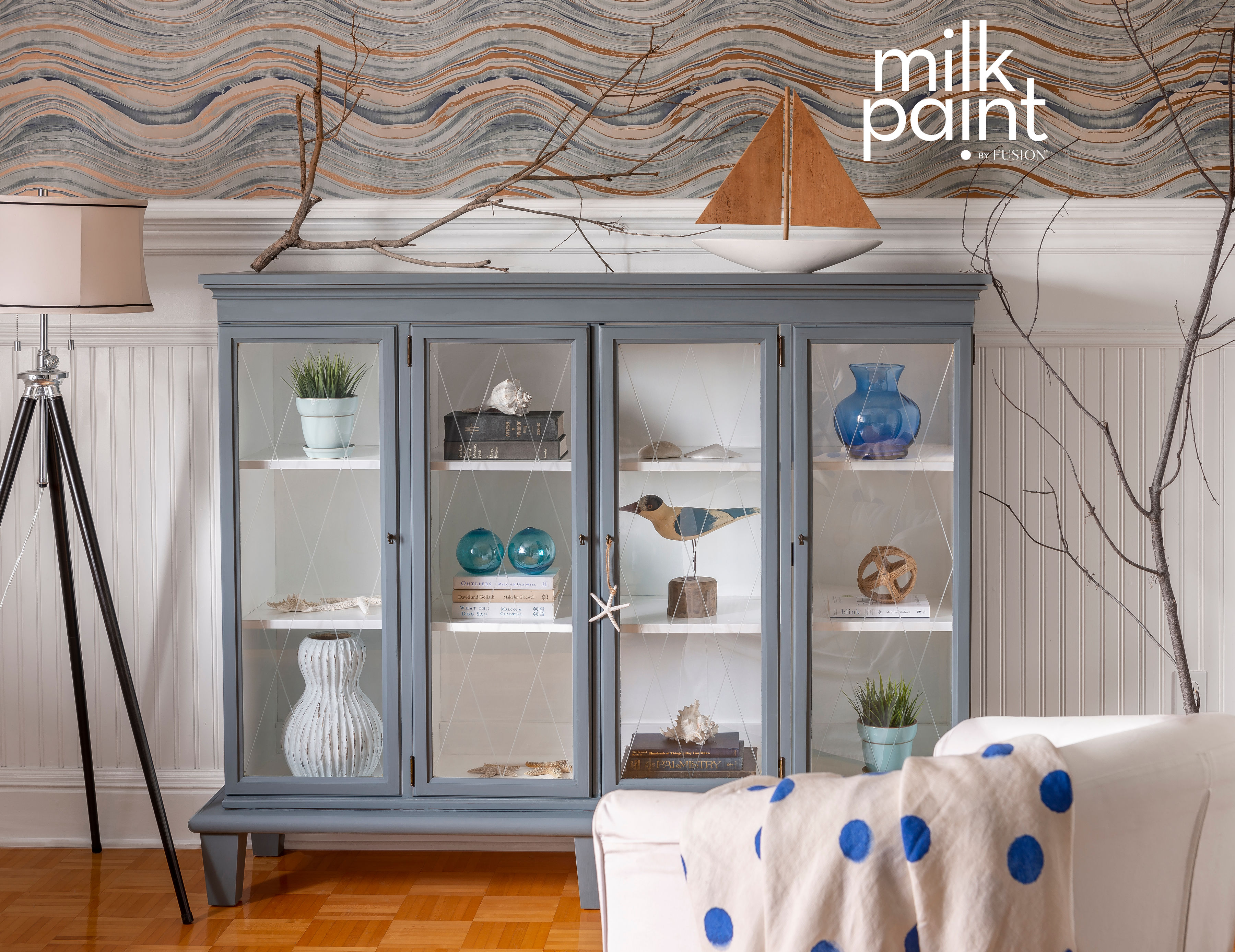 Rýchlokurz maľovania s Milk paint by Fusion - MALÝ WORKSHOP