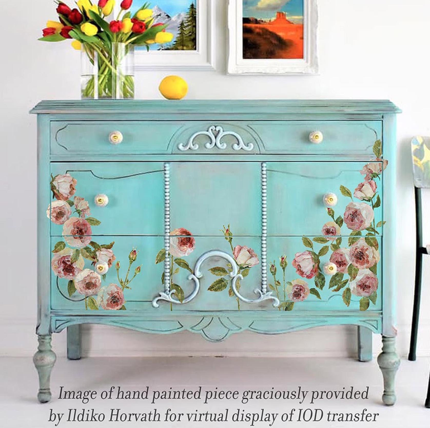 IOD Décor Transfer Painterly Florals