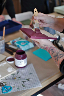 Workshop maľovanie s Fusion mineral paint - VEĽKÝ WORKSHOP