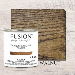 Stain & Finishing Oil (SFO) -  Walnut  - Fixačný pigmentovaný olej 237ml