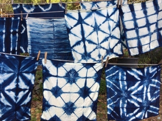 Pripravujem! - Workshop farbenia textilu - Shibori vs. Batika